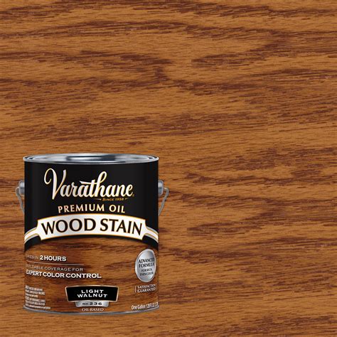 Light Walnut Varathane Premium Oil Based Interior Wood Stain