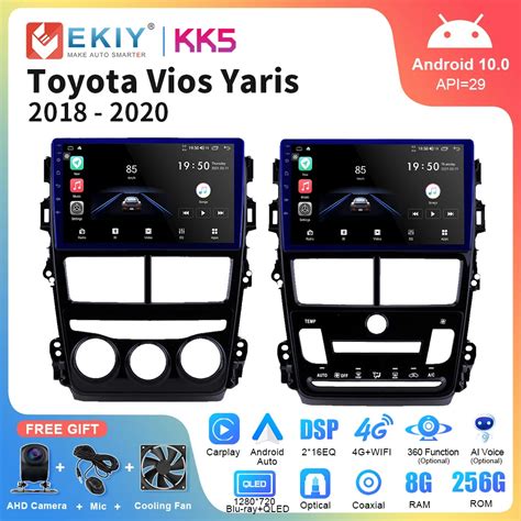 Ekiy Kk G G Android Car Radio For Toyota Vios Yaris