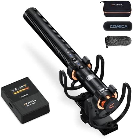 COMICA VM30 Shotgun Microphone With Wireless Modes Super Cardioid