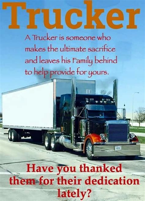 9 Truck Driver Appreciation Quotes Article