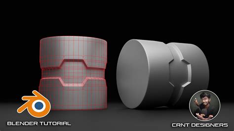 How To Create Cut Out Design On Cylinder Blender Subdivision Surface