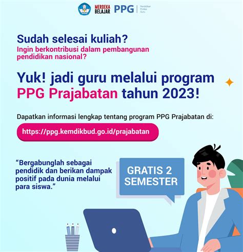 Pendaftaran Ppg Prajabatan Tahun Pendidikan Profesi Guru