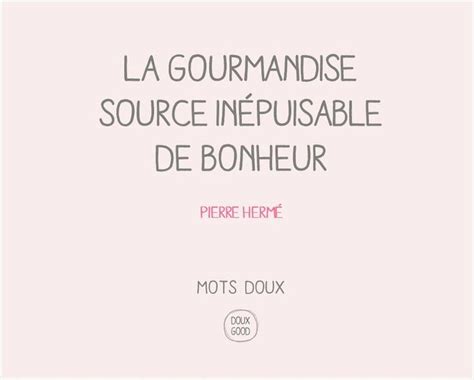 A Pink Poster With The Words La Gourmandisse Source Inepusable De Bonheur