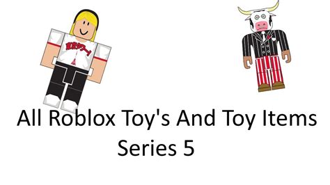 All Series 5 Roblox Toys And Code Items Youtube