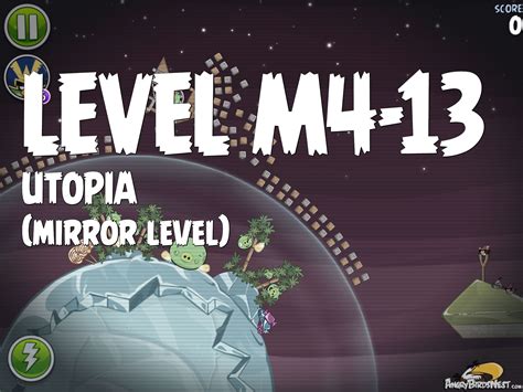 Angry Birds Space Utopia Mirror Level M4 13 Walkthrough Angrybirdsnest