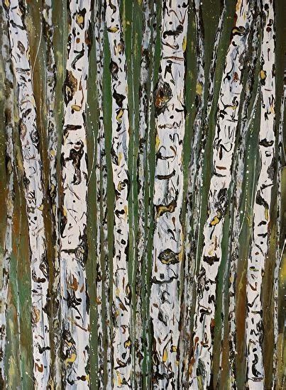 Contemporary Artists Of Colorado Contemporary Abstract Aspen Tree