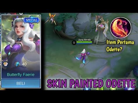 SKIN PAINTED ODETTE TERBARU ITEM PERTAMA ODETTE BLOOD WINGS BUILD