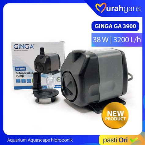 Pompa Air Aquarium Kolam GINGA GA 3900 Original Low Watt Lazada Indonesia