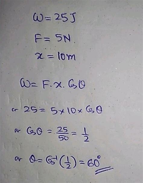 A Body Moves A Distance Of 10 M Along A Straight Line Under The Action