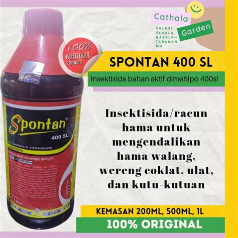 Jual Insektisida SPONTAN 500 SL 500 Ml Shopee Indonesia