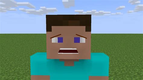 Create Meme Crying Steve Surprised Steve In Minecraft Steve In