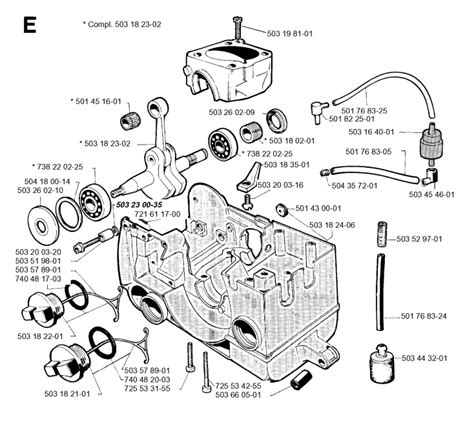 Jonsered Chainsaw Parts Diagram