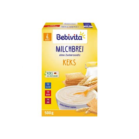 Bebivita Milchbrei Keks Ab 6 Monat 500g Lebensmittel Versand Eu L