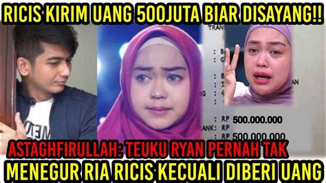 Astaghfirullah Teuku Ryan Pernah Tak Menegur Ria Ricis Ryan Diberi