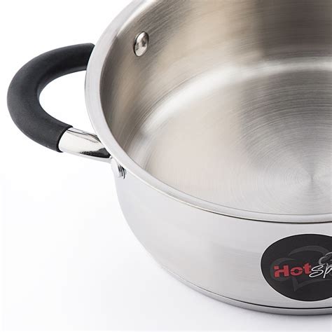 Olla De Acero Inoxidable Y Tapa Hot Spot Z cm litros Envío gratis