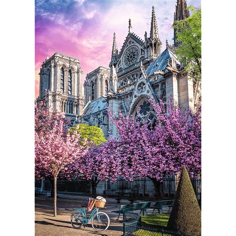 Puzzle Premium Plus Quality 1000 El Photo Odyssey Katedra Notre Dame