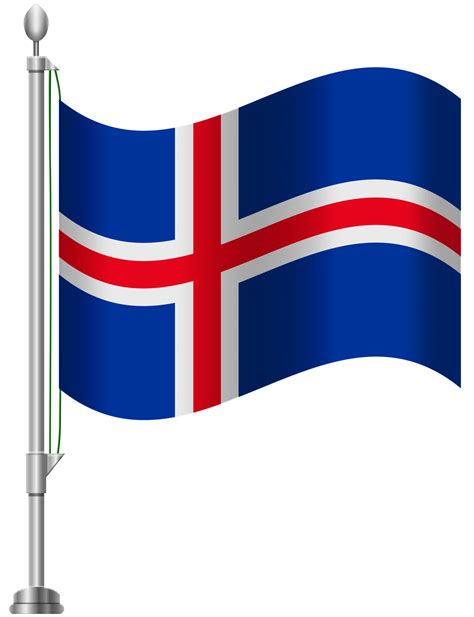 Iceland Flag PNG Clip Art