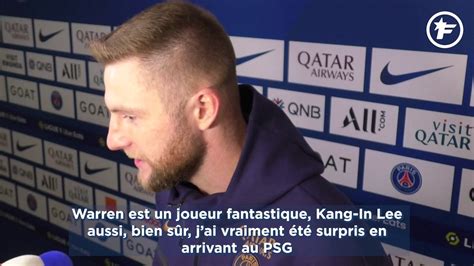 Milan Kriniar Encense Warren Za Re Emery Et Kang In Lee Vid O