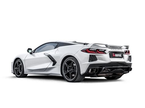 Akrapovic Slip On Exhaust Chevrolet Corvette C8 Stingray Clp