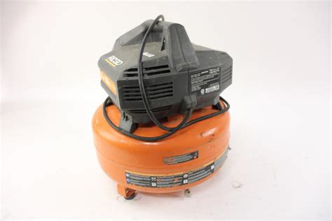 Ridgid Gal Air Compressor Property Room