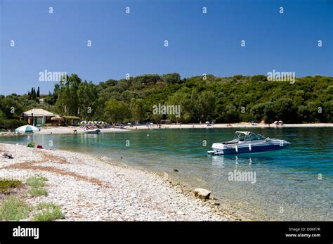 Atherinos Bay Meganisi Lefkas Ionian Islands Greece Stock Photo Alamy