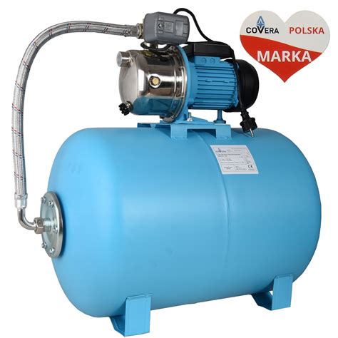 HYDROFOR 100L ZBIORNIK DO WODY POMPA HYDROFOROWA JS 1100 ZESTAW COVERA