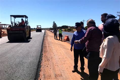 Portal Estrada Diretor Geral Do Dnit Visita Obras Da Br Em Go