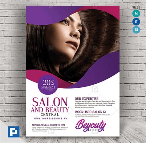 Beauty Salon And Spa Flyer Psdpixel