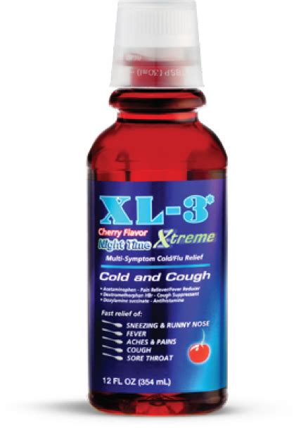 Xl3 Cold And Cough Medicine