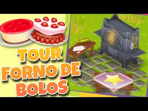 TOUR PELO FORNO DE BOLOS E VALOR DOS PRODUTOS NA BANCA HAY DAY Todo