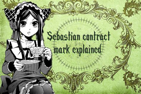 Sebastians Contract Sigil Explained Black Butler Amino