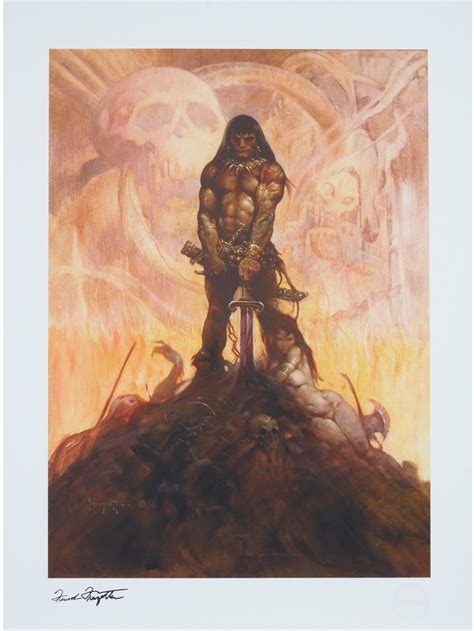 Frank Frazetta Conan The Barbarian Art