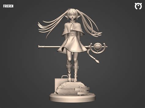 Frieren Sousou No Frieren 3d Model 3d Printable Cgtrader