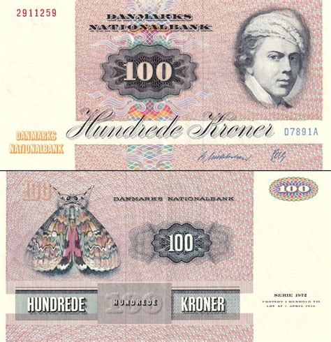 Banknoten Kroner D Nemark Kronen Kroner Km F Ii