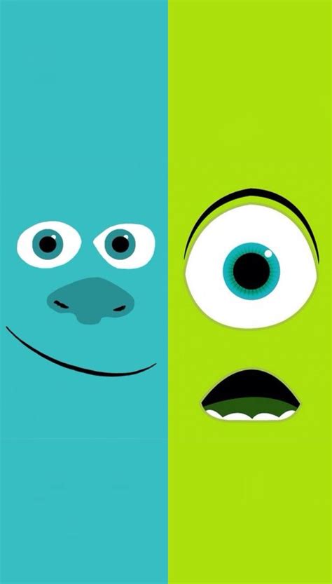 Monsters University Mike And Sulley Iphone Wallpaper Wallpaper Iphone