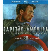 Blu ray Capitão América O Primeiro Vingador Edição Limitada DUPLO