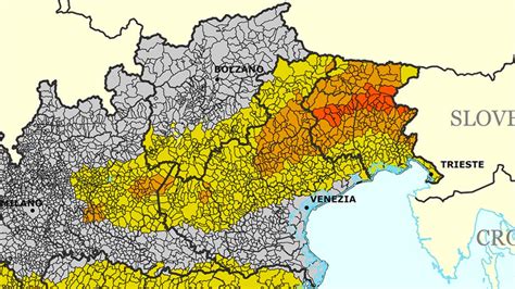 La Regione Aggiorna Elenco E Mappa Delle Zone Sismiche Del Veneto