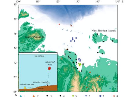 The Permanent And Temporary Networks Of Onshore And Ocean Bottom