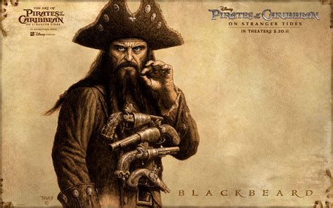 Download Blackbeard Pirates Of The Caribbean Ian Mcshane Pirate Movie