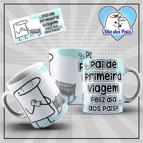 Caneca Flork Pai Dia Dos Pais Pai De Primeira Viagem Tackosc