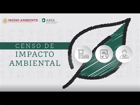 Censo De Impacto Ambiental ASEA YouTube