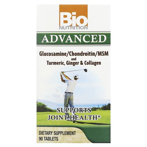 Bio Nutrition Advanced Glucosamin Chondroitin MSM And Turmeric