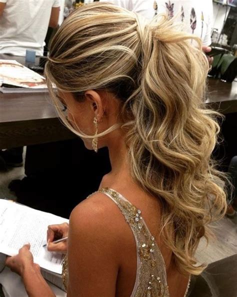 Ponytail Hairstyle Prom