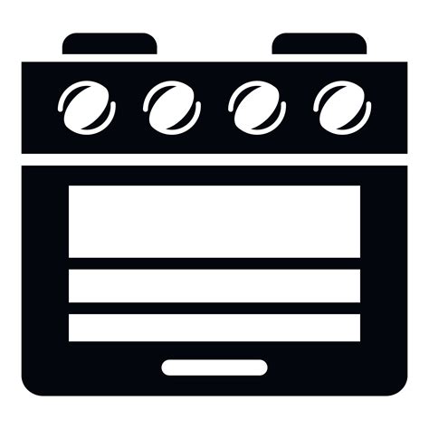 Stove Gas Oven Icon Simple Style Vector Art At Vecteezy