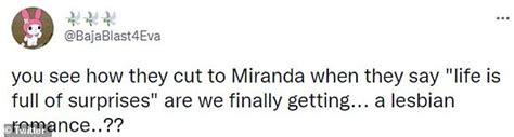 Sex And The City Fans Speculate Whether Miranda Is Now Dating WOMEN On And Just Like That