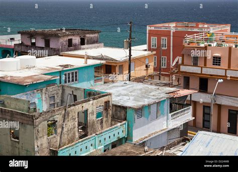 The La Perla District Of Old San Juan Puerto Rico Stock Photo Alamy