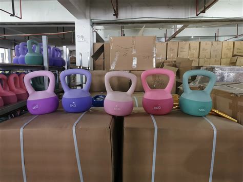 High Quality Wholesale Custom Logo Soft Kettlebell Fitness Equipment