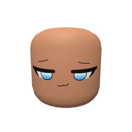 Smug Anime Face Head Nougat Roblox