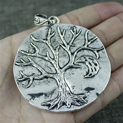 Wysiwyg Pcs X Mm Tree And Moon Charm Pendants For Jewelry Making