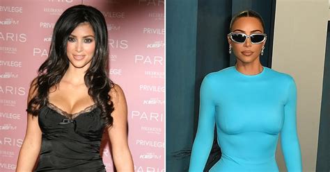 Kim Kardashians Iconic Transformation Photos Of The Reality Star